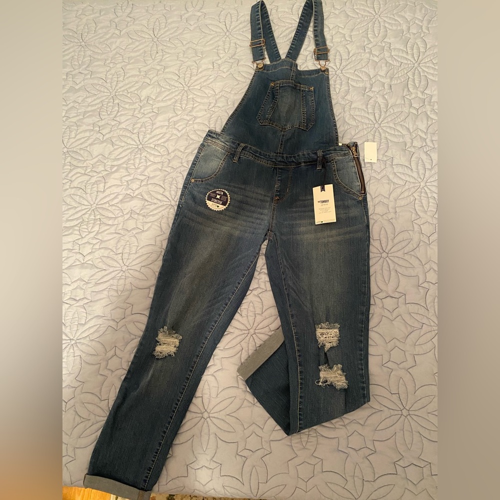 Wallflower Jean bib-overalls